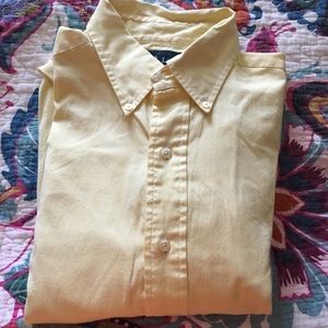Ralph Lauren classic fit long sleeved button down